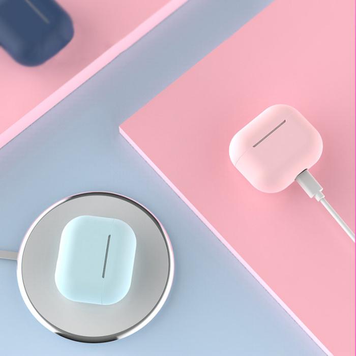 OEM - Soft Silikon Skal AirPods Pro - Blå