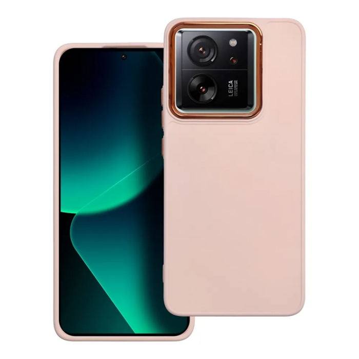 OEM - Xiaomi 13T Mobilskal Frame - Puderrosa