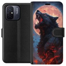 iSecrets - Pl&aring;nboksfodral till Xiaomi Redmi 12C med Ylande varg