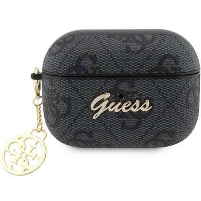 Guess - Guess Airpods Pro 2 Skal Charm Collection - Svart