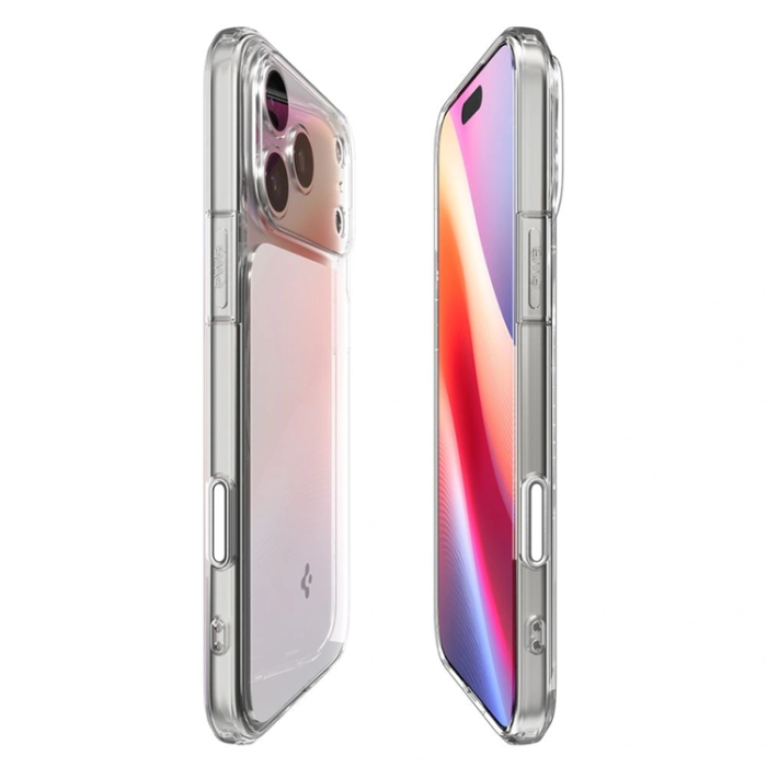 Spigen - Spigen iPhone 17 Pro Mobilskal Magsafe Ultra Hybrid - Glossy Vit