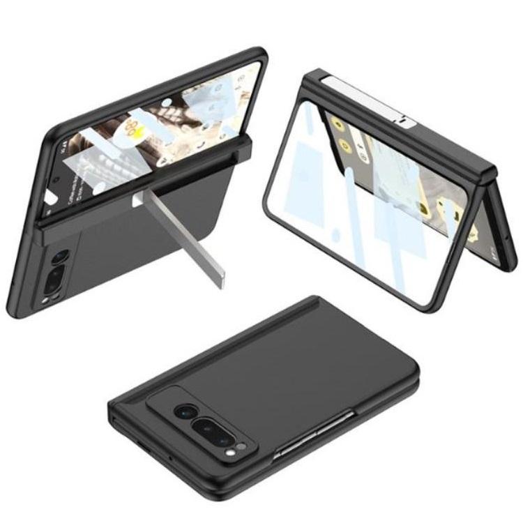 GKK Mobilskal till Google Pixel Fold Kickstand Hård PC - Svart