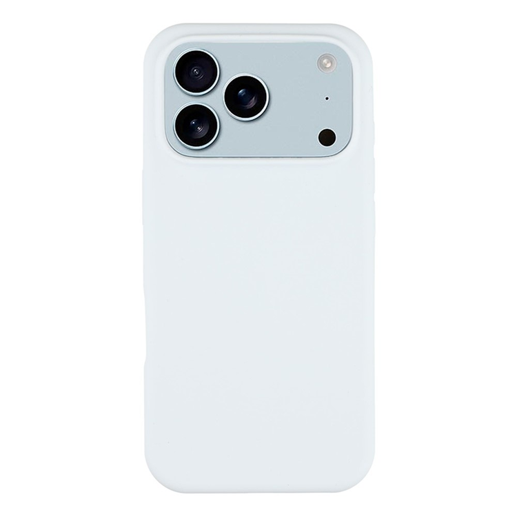 iPhone 17 Pro Max Mobilskal Solid Silikon Shockproof - Vit | 2353 | AlltMobil