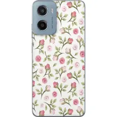 Gustaf - Mobilskal till Motorola Moto G05 med Blommigt