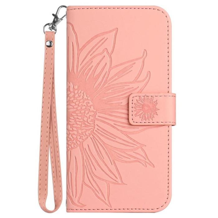 A-One Brand - Sony Xperia 1 VII Plånboksfodral Med Handledsrem - Ljusrosa