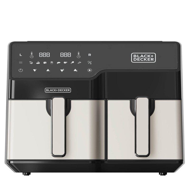 BLACK+DECK Air Fryer Dual Basket 2500W