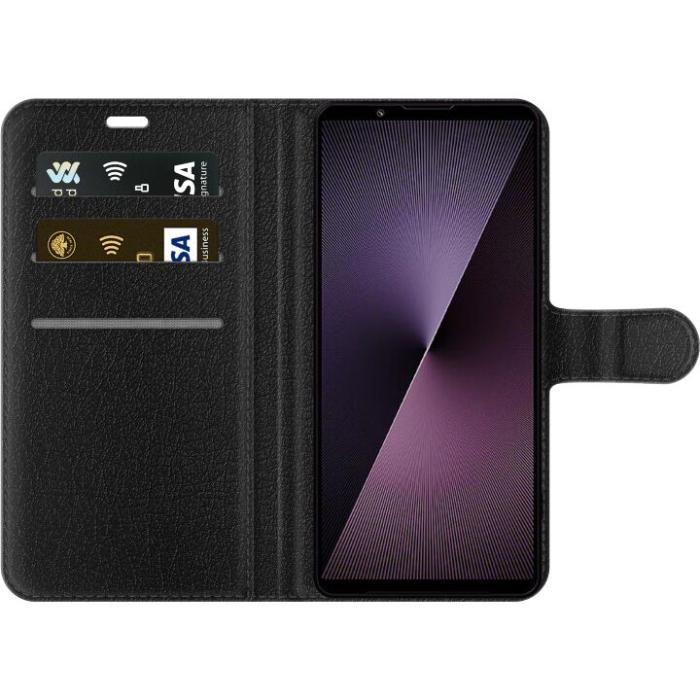 iSecrets - Plånboksfodral till Sony Xperia 1 VII med Neon Varg