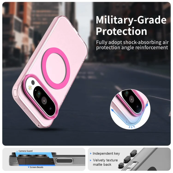 A-One Brand - Google Pixel 10/10 Pro Mobilskal Anti Drop - Röd