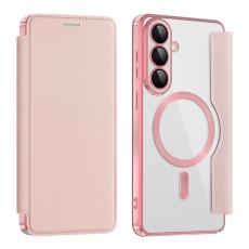OEM - Mobilskal f&ouml;r Samsung Galaxy S26 Magnetiskt Konstl&auml;der RFID - Rosa