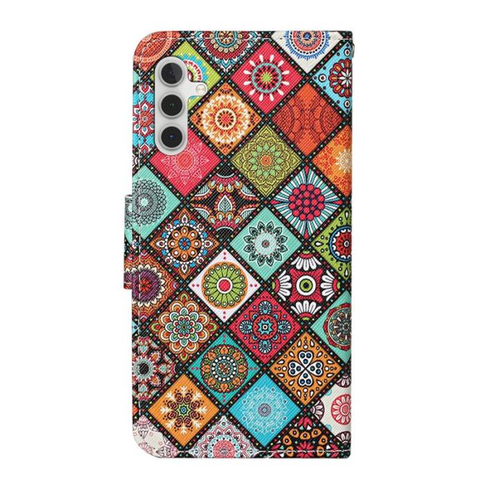 OEM - Mobilfodral för Samsung Galaxy S26 Plus Konstläder - Etnisk stil - Svart