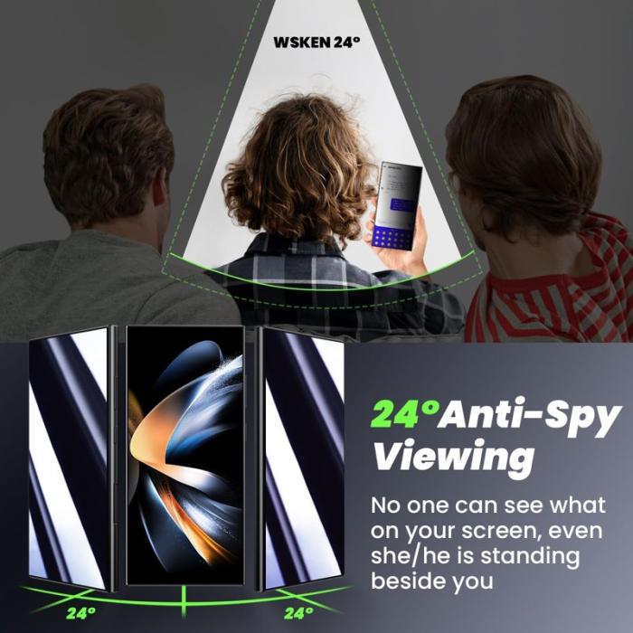 OEM - Skärmskydd för Samsung Galaxy S26 Ultra Anti Spy - Svart