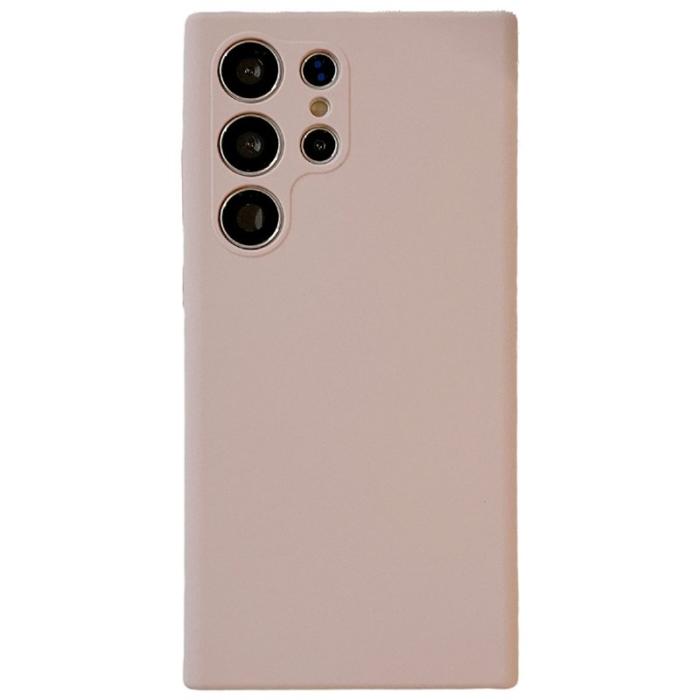 OEM - Mobilskal för Samsung Galaxy S26 Ultra Dropproof Liquid Silicone - Rosa