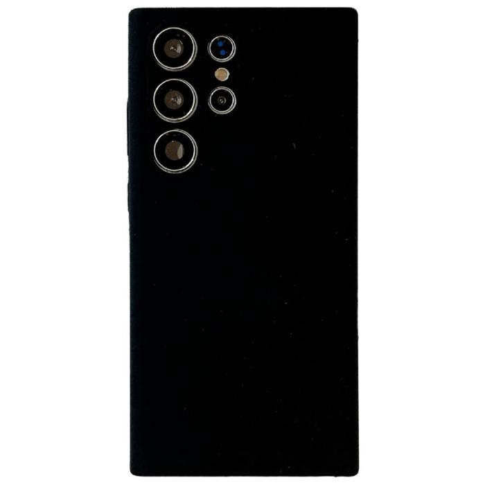 OEM - Mobilskal för Samsung Galaxy S26 Ultra Dropproof Liquid Silicone - Svart
