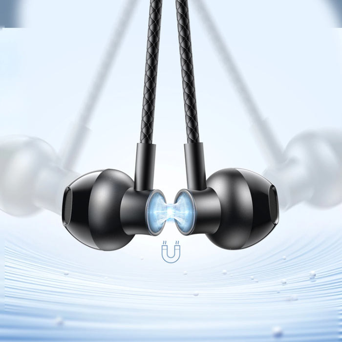 Joyroom - Joyroom JR-D8 In-Ear Bluetooth Trådlösa Hörlurar med Pannband - Svart