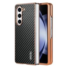 AZNS - AZNS Samsung Galaxy Z Fold5 Fodral PU+TPU - Svart