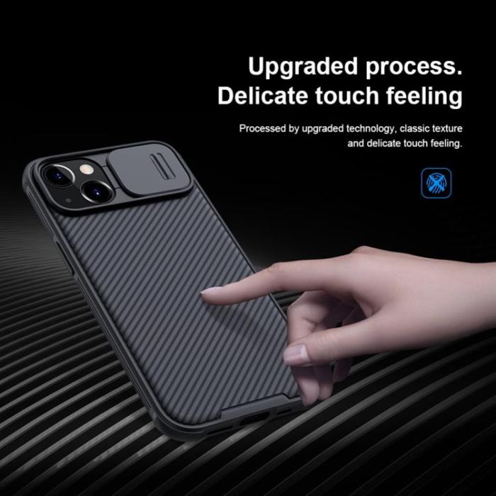 Nillkin - Nillkin iPhone 14 Plus Skal CamShield Pro - Grön