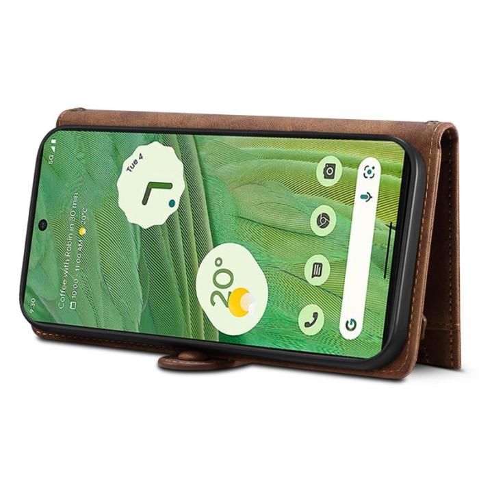ESEBLE - ESEBLE Star Series Google Pixel 9 Plånboksfodral Konstläder - Brun