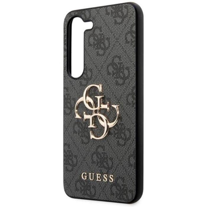 Guess - Guess Galaxy S23 FE Mobilskal Big Metal Logo - Grå