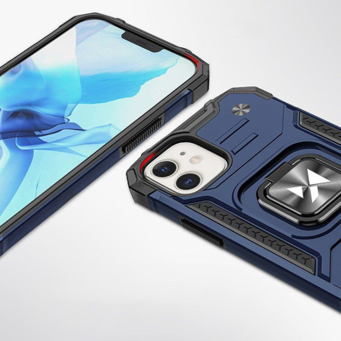 Wozinsky - Wozinsky iPhone 14 Mobilskal Ringhållare Armor - Blå