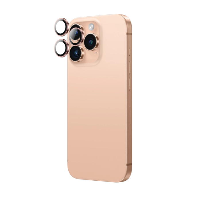 AmazingThing - AmazingThing iPhone 16 Pro/16 Pro Max Härdat Glas Kameralinsskydd