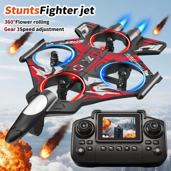 OEM - RC Drönare med Skärm/Kamera 4-kanalig 6-Axlig Gyro 2.4G YL86