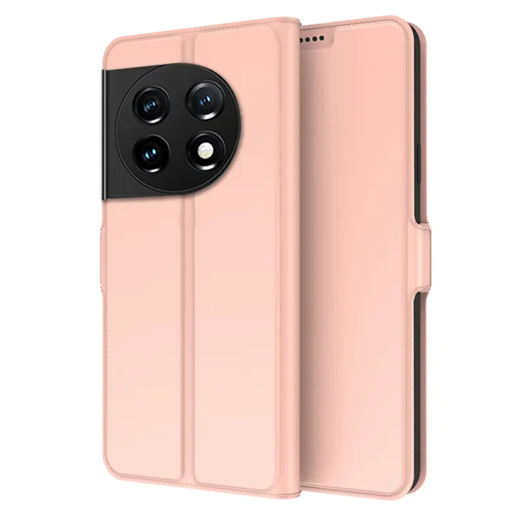 OnePlus 11 5G Plånboksfodral Flip Folio Kickstand - Rosa Guld | 2353 | AlltMobil