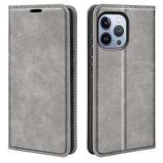 OEM - Folio iPhone 14 Pro Plånboksfodral - Grå