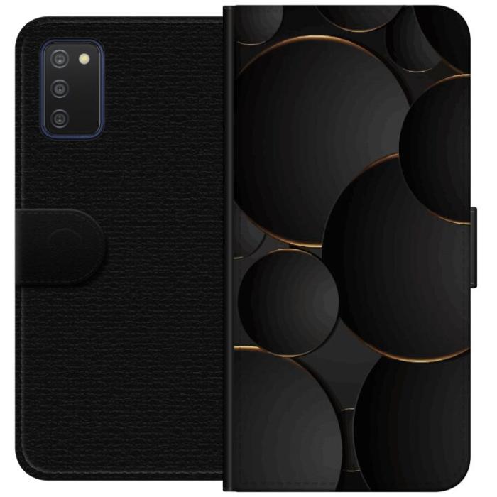 iSecrets - Plånboksfodral till Samsung Galaxy A03s med Lyxig Cirklar