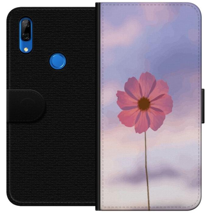 iSecrets - Plånboksfodral till Huawei P Smart Z med Rosa blomma