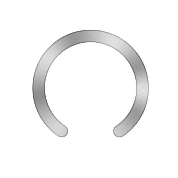 Tech-Protect - Tech-Protect 2-Pack MagSafe Magnetic Ring MMP-210 - Blå/Silver