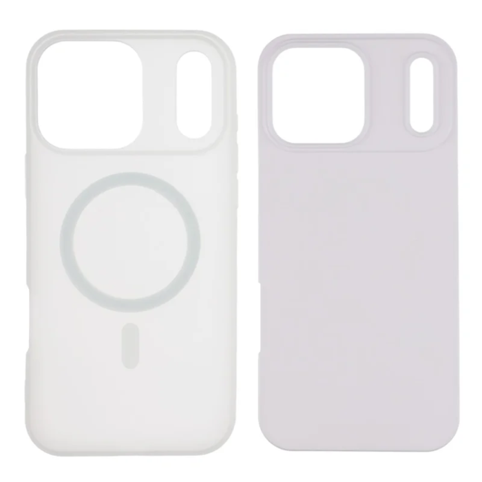 A-One Brand - iPhone 17 Pro Mobilskal Magsafe Frosted - Vit