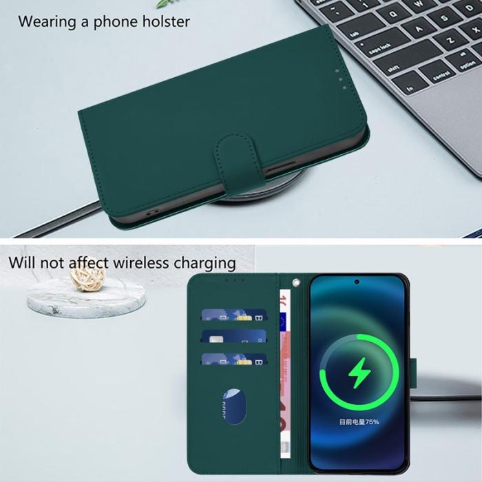 OEM - Samsung Galaxy S26 Ultra Fodral Konstläder - Mörkgrön