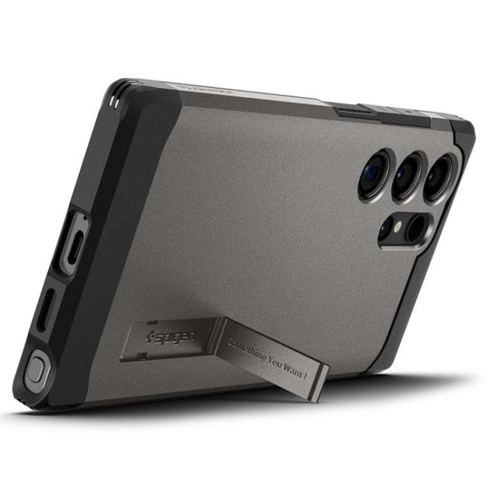 Spigen - Spigen Galaxy S24 Ultra Mobilskal Tough Armor - Gunmetal