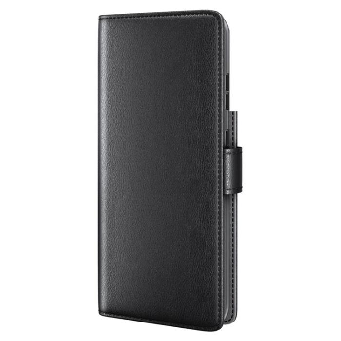 A-One Brand - Magnetisk Äkta Läder Fodral Galaxy S22 Plus - Svart