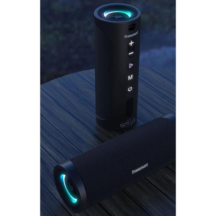 Tronsmart - Tronsmart T6 Pro 45W Bluetooth 5.0 Trådlös Högtalare LED - Svart