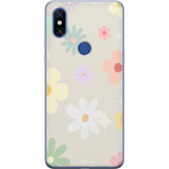 iSecrets - Mobilskal till Xiaomi Mi Mix 3 med fejdande blommor
