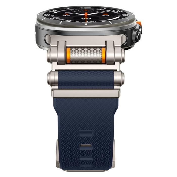 Boom of Sweden - Galaxy Watch Ultra (47mm) Armband Rotation Axis Silikon - Blå
