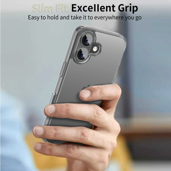 Tech-Protect - Tech-Protect iPhone 17 Mobilskal Flexair Hybrid - Clear