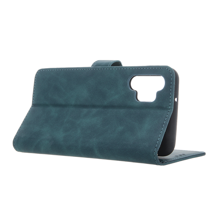 OEM - Galaxy S24 Plånboksfodral Velvet - Mörkgrön
