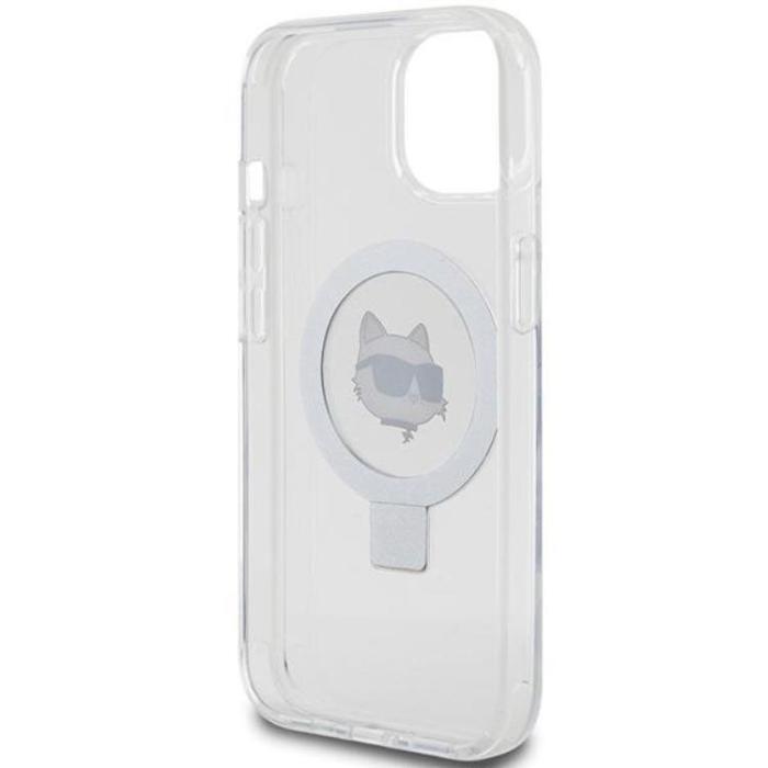 KARL LAGERFELD - KARL LAGERFELD iPhone 15 Mobilskal MagSafe Ringställ
