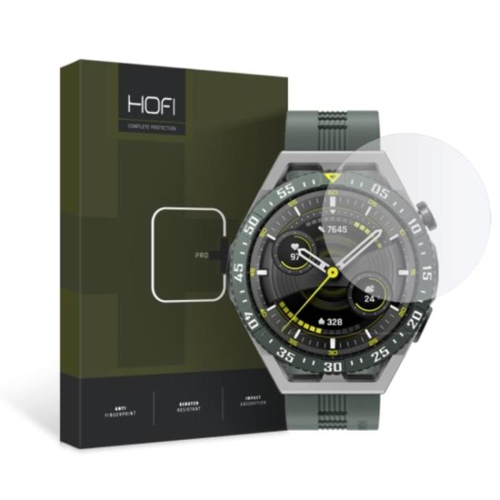 Hofi - Hofi Huawei Watch GT 3 SE Härdat Glas Skärmskydd Pro Plus - Clear
