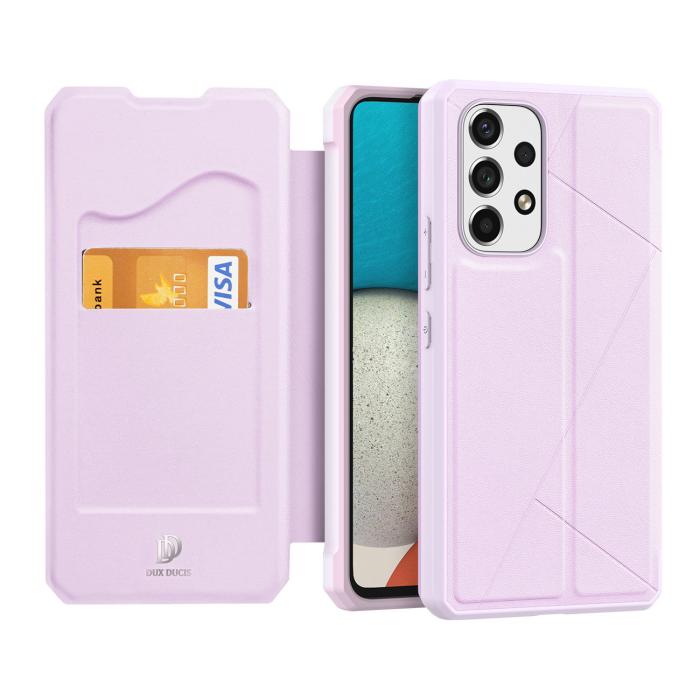 Dux Ducis - Dux Ducis Galaxy A73 Plånboksfodral Skin X Holster - Rosa