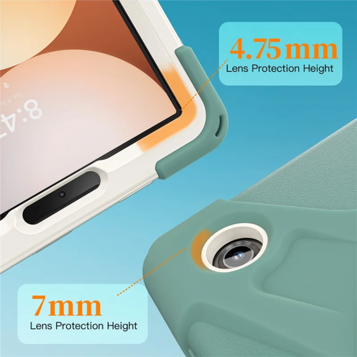 A-One Brand - Galaxy Tab A11 Mobilskal Kickstand Silikon Axelrem