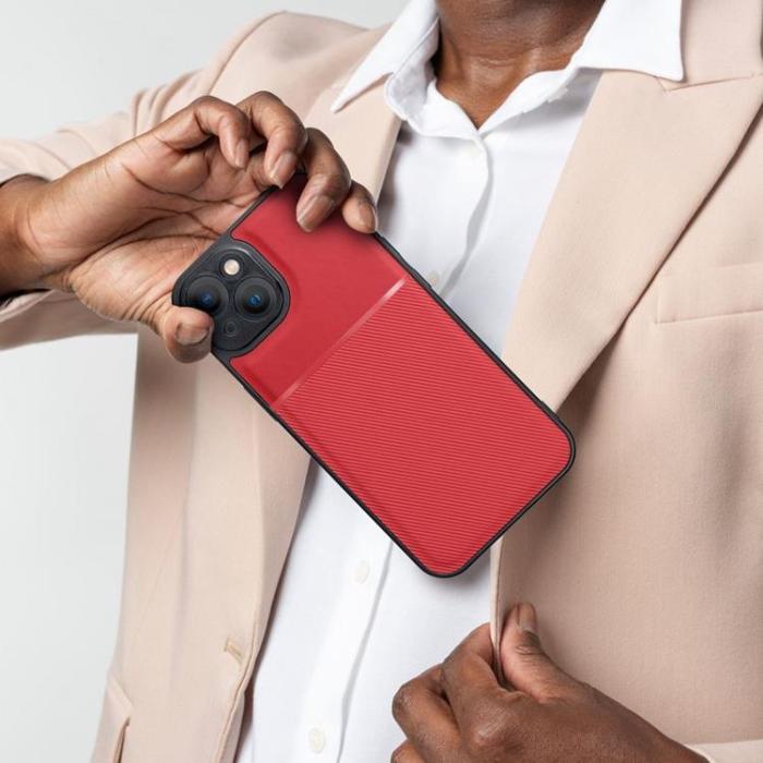 OEM - Xiaomi Redmi 13C/Poco C65 Mobilskal Noble - Röd