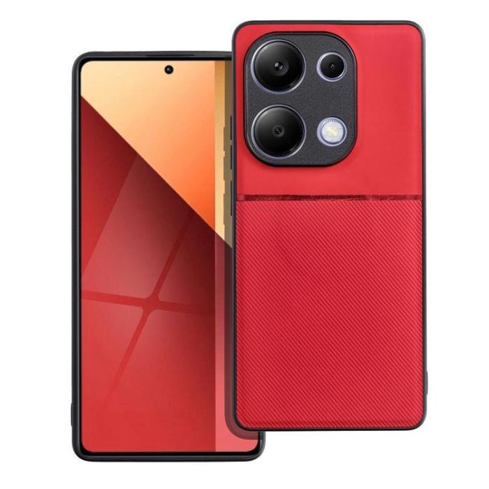 OEM - Xiaomi Redmi Note 13 Pro 4G Mobilskal Noble - Röd