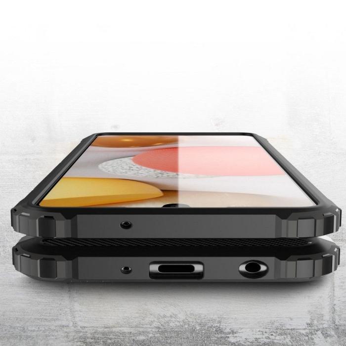 Forcell - Galaxy A12/M12 Skal Forcell Armor Hårdplast - Svart