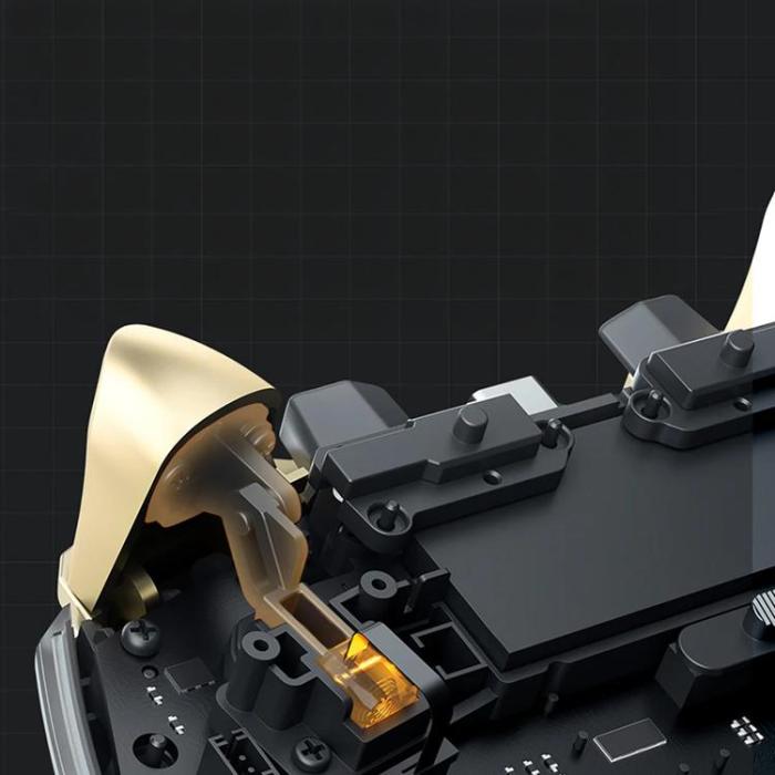 Machenike - Machenike Trådlös Spelkontroll med Laddningsstation G5Pro - Svart/Guld