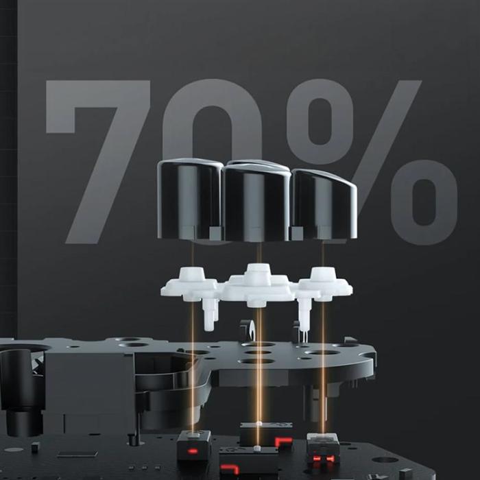 Machenike - Machenike Trådlös Spelkontroll med Laddningsstation G5Pro - Svart/Guld