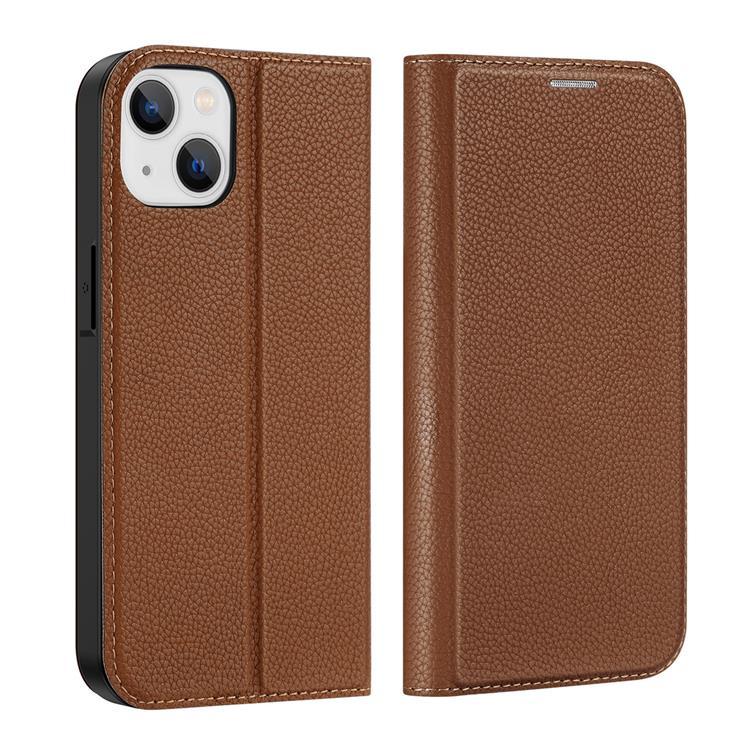 Dux Ducis iPhone 14 Plus Plånboksfodral Skin X2 - Brun | 2353 | AlltMobil