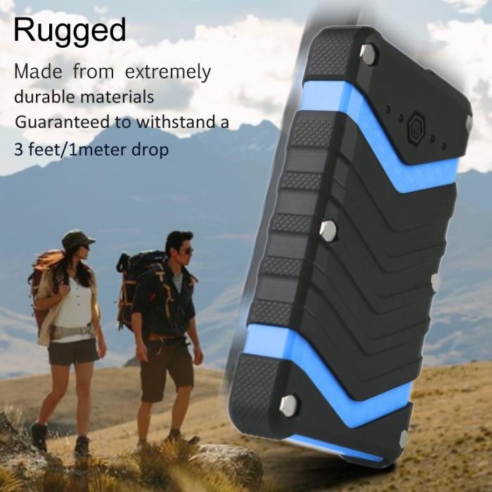 UTGATT5 - Rugged Vattentät Powerbank - 18000 mAH - Blå